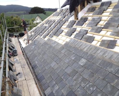 Image of Reclaimed Welsh Slate roofing