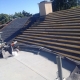 Image of Spanish Slate roofing being installed
