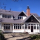 Image of house fully completed with Welsh Slate